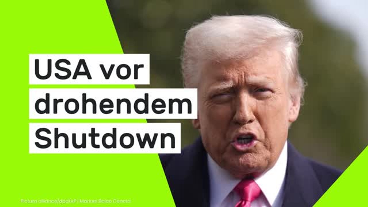 USA vor drohendem Shutdown: Wutschnaubender Donald Trump schwingt Droh-Keule gegen Demokraten