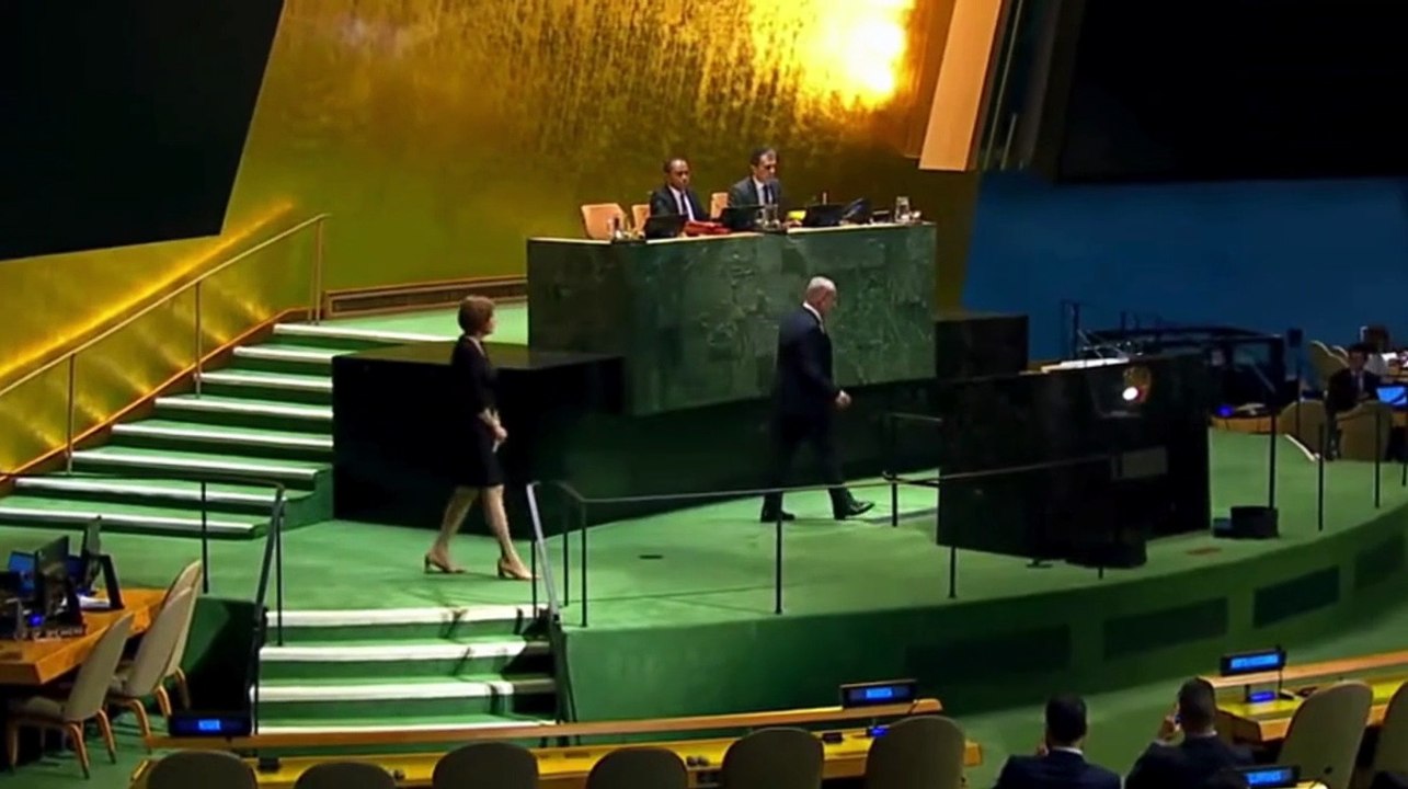 Israel é vaiado durante discurso na Assembleia Geral da ONU