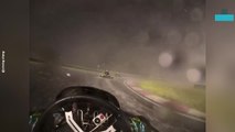 Go-karting Fearlessly in Hailstorm