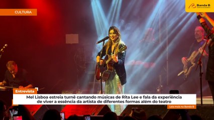 De show a teatro: Mel Lisboa fala da experiência de viver a essência de Rita Lee de diferentes formas