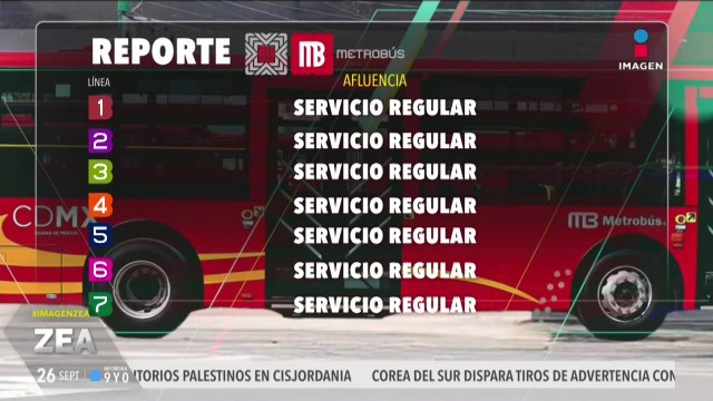 Metro y Metrobús CDMX: Así el avance de las líneas este 26 de septiembre | Noticias Francisco Zea