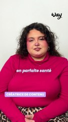 On peut être obèse et en parfaite santé ?  Mathilde, créatrice de contenu avait 1 min pour répondre aux clichés sur la grossophobie.