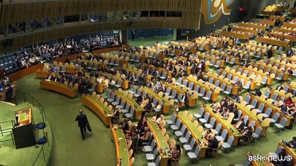 Netanyahu parla all'Onu, molti leader lasciano sala