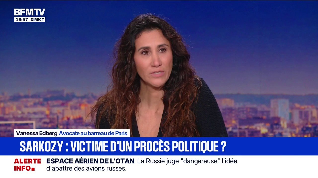 Condamnation de Nicolas Sarkozy: selon Vanessa Edberg, avocate au barreau de Paris, "le dossier est vide"