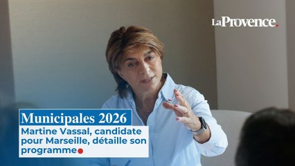 Municipales 2026 : Martine Vassal, candidate pour Marseille, détaille son programme