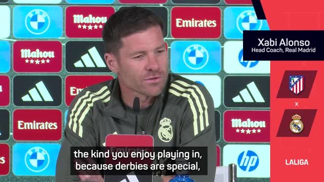Alonso motivated for first Madrid derby as coach