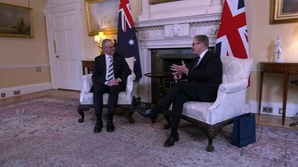 Starmer hails strong relationship between Australia and UK