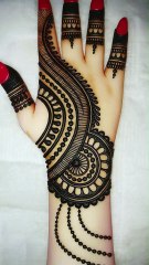 Very beautiful stylish front hand mehndi design | easy arabic mehndi | mehndi ka design | Mehndi