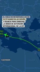 El vuelo de EE UU de Netanyahu evitó pasar por España y Francia por su orden de detención de la CIP