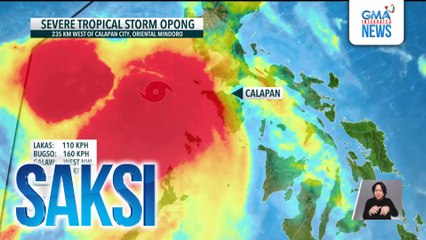Bagyong Opong, posibleng lumakas ulit | Saksi