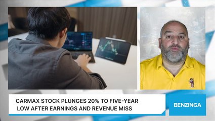 CarMax Stock Plunges 20% To Five-Year Low After Earnings And Revenue Miss
