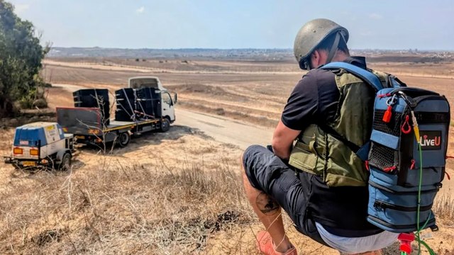 Israel coloca unos altavoces en la frontera con Gaza transmitiendo el discurso de Netanyahu