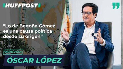 Óscar López: "Lo de Begoña Gómez es una causa política desde su origen"