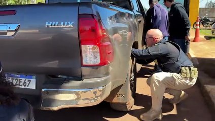 PRF realiza curso de combate a fraudes veiculares em Cascavel e apreende carro com maconha durante treinamento