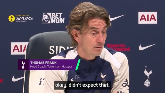 Frank confirms Tottenham is not for sale