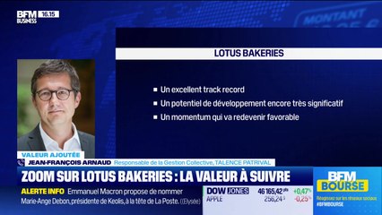 Valeur ajoutée : Ils apprécient Lotus Bakeries (société belge) - 26/09