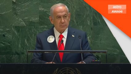 Delegasi pelbagai negara keluar dewan ketika Netanyahu mahu berucap