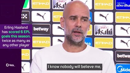 Guardiola confirms Haaland fit to face Burnley