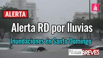 COE mantiene en alerta al país por fuertes lluvias en RD