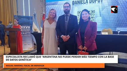 MarinoEspecialista reclamó que “Argentina no puede perder más tiempo con la base de datos genética”