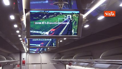 Ecco il nuovo treno Frecciarossa 1000 presentato a Termini