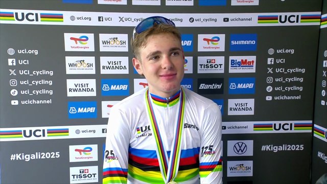 Championnats du Monde UCI Kigali 2025 - Lorenzo Finn champion du monde en U23 : Gagner à nouveau... c'est surréaliste