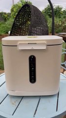 4L Electric Composter – Countertop bin with auto-cleaning, odor-free design & LED display