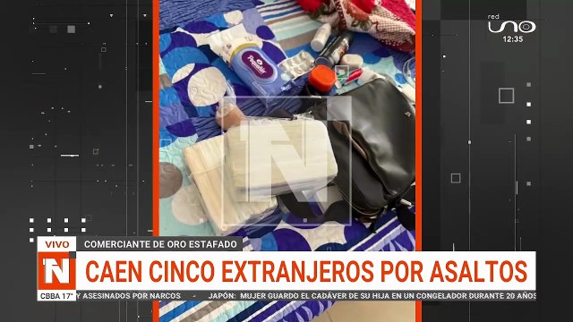 Capturan a cinco extranjeros por asaltos en Santa Cruz