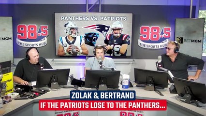 If the Patriots lose to the Panthers...