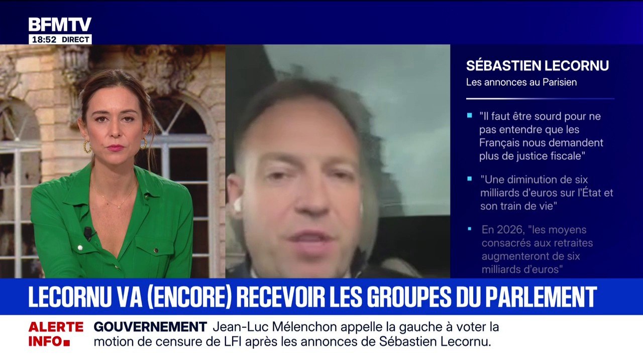 Futur gouvernement de Sébastien Lecornu: "Ce qui nous intéresse ce ne sont pas les postes, mais la politique qui sera menée", explique Jean-Didier Berger, député (Droite Républicaine)