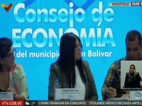 Autoridades de Anzoátegui concluyen debate con firma de tres convenios en el mcpio. Simón Bolívar
