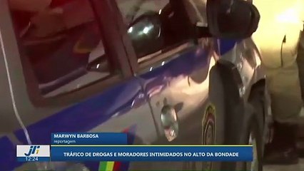 Tráfico de drogas e moradores intimidados no alto da bondade