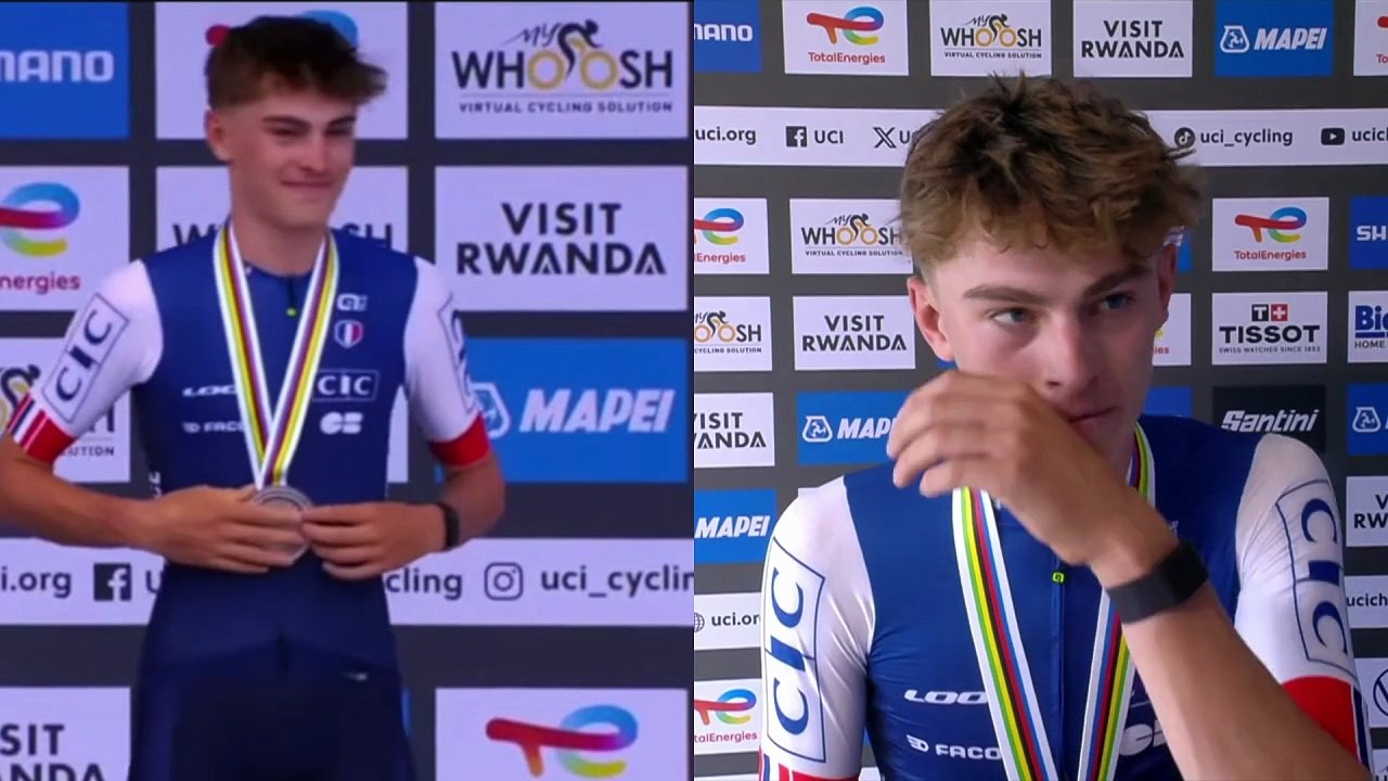 Championnats du Monde UCI Kigali 2025 - Johan Blanc en argent en junior : "Je n'ai pas été assez patient mais..."