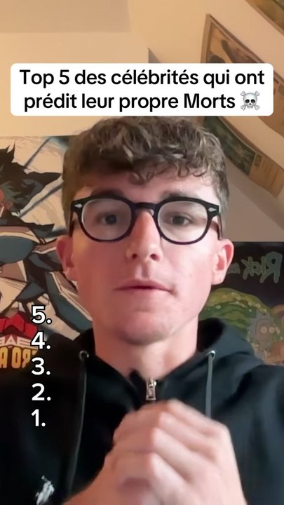 Top 5 des célébrités qui ont prédit leur propre Morts ☠️ #mort #morts