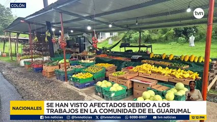 Microempresarios de El Guarumal piden acelerar trabajos de la vía Transístmica