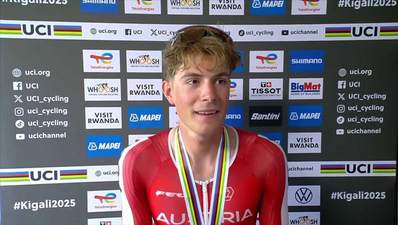 Championnats du Monde UCI Kigali 2025 - Marco Schrettl en bronze en U23 chez les Espoirs