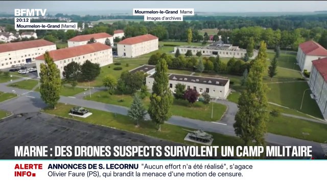 Des drones suspects ont été repérés au-dessus du camp de Mourmelon-le-Grand dans la nuit de dimanche à lundi