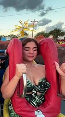 Funny Slingshot grils #slingshotride #slingshot #slingshotchallenge#slingshot#slingshotride