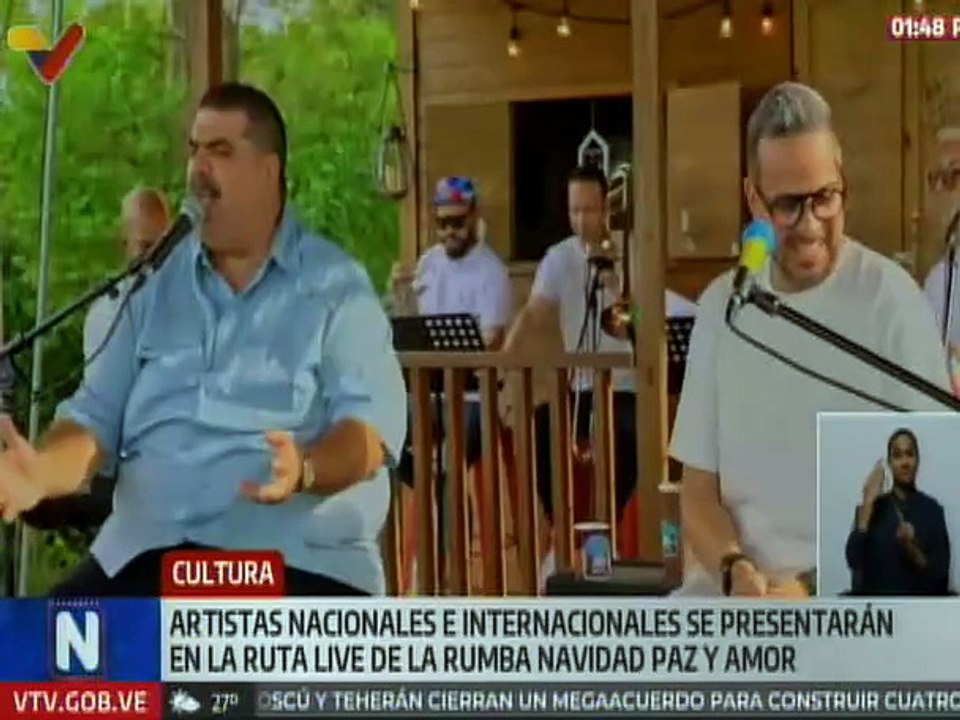 Artistas de diversas nacionalidades participarán en "La Ruta Live de la Rumba: Navidad, Paz y Amor"