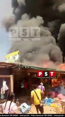 voraz incendio consume casetas