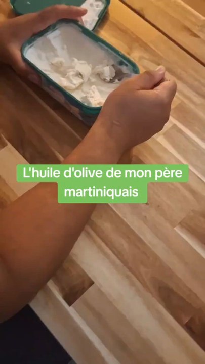 l'huile d'olive de mon père martiniquais