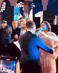 فيديو رقص وغناء شيرين عبد الوهاب مع حسام حبيب في حفل زفاف