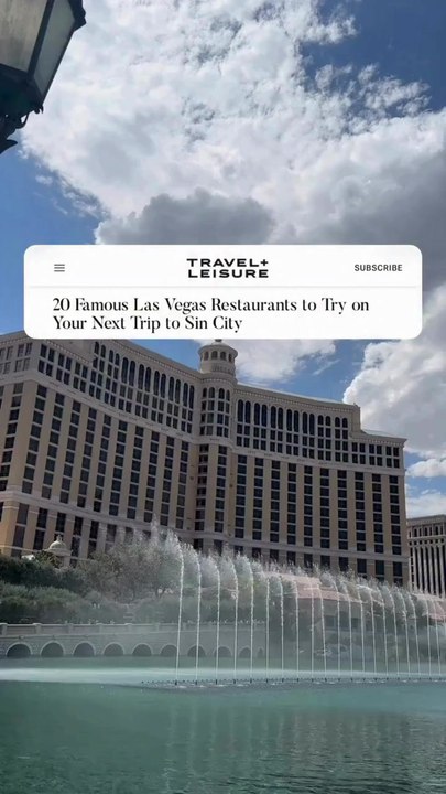 20 Famous Las Vegas Restaurants to Try on Your Next Trip to Sin City