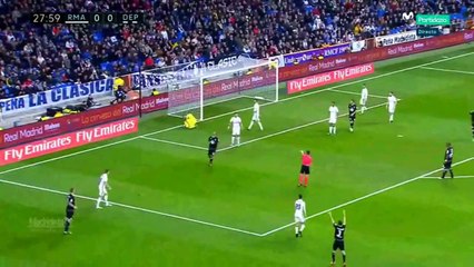 10/12/2016 Real Madrid- R.C. Deportivo (3-2) Liga