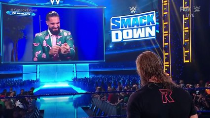 Smackdown 6th August, 2021 Edge challenges Seth Rollins to a match at Summerslam-1280