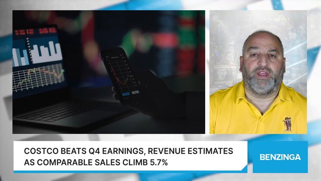 Costco Beats Q4 Earnings, Revenue Estimates As Comparable Sales Climb 5.7%