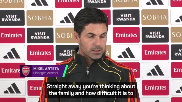 Arteta pays tribute to former Arsenal academy player following tragic death