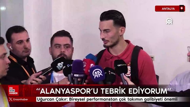 Uğurcan Çakır: Bireysel performanstan çok takımın galibiyeti önemli