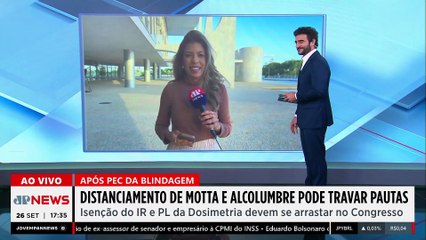 Distanciamento de Motta e Alcolumbre pode travar pautas no Congresso?
