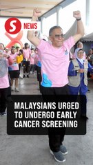 Undergo regular health screenings to detect cancer early, urges Dzulkefly
